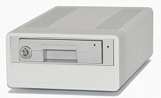 Сетевой малогабаритный видеорегистратор «Трал Т32» — вид со стороны контейнера диска